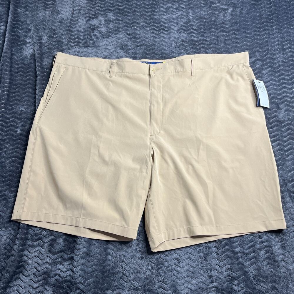 Polo Ralph Lauren Shorts Mens 48 Beige Chino Lightweight Performance NWT